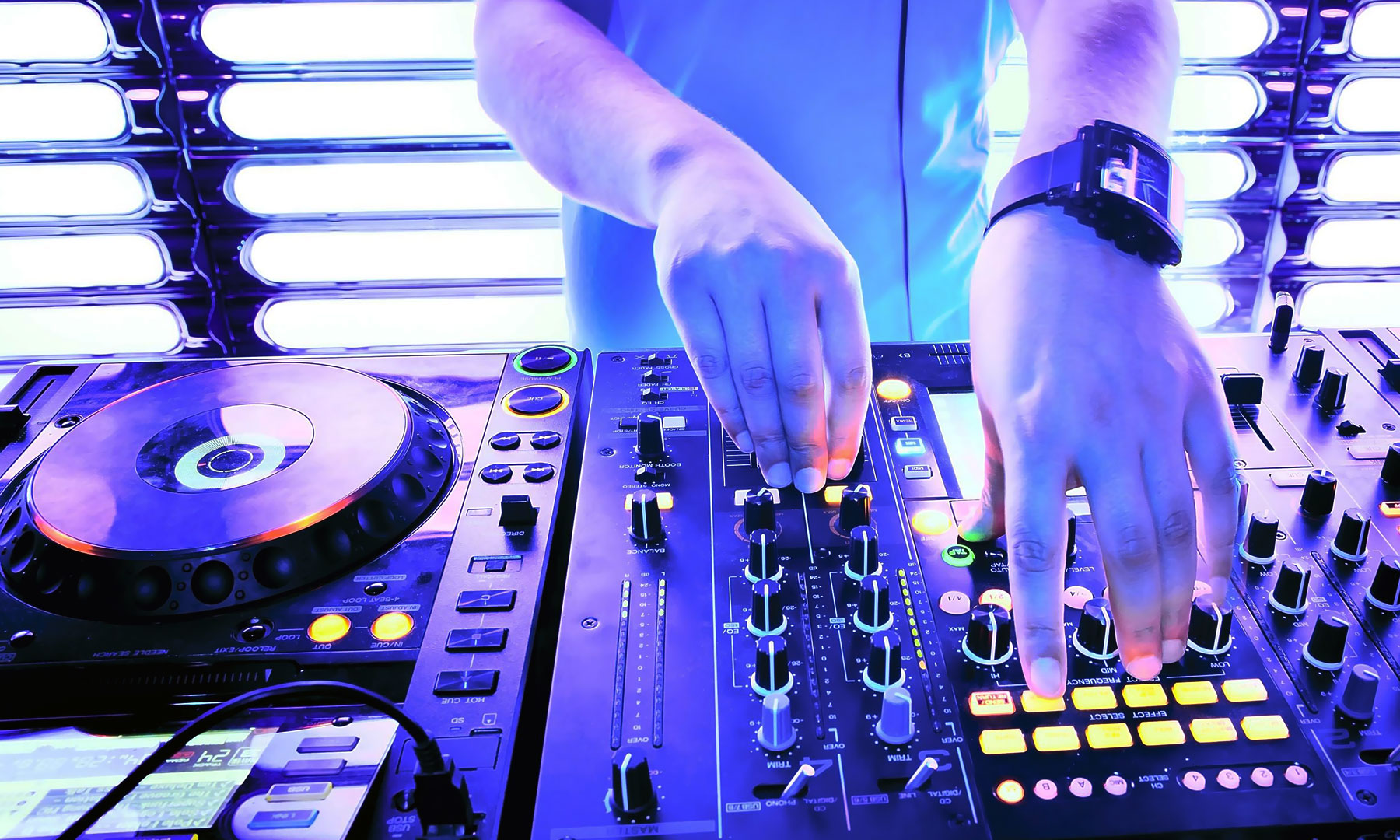 Event celebration with a full dancefloor