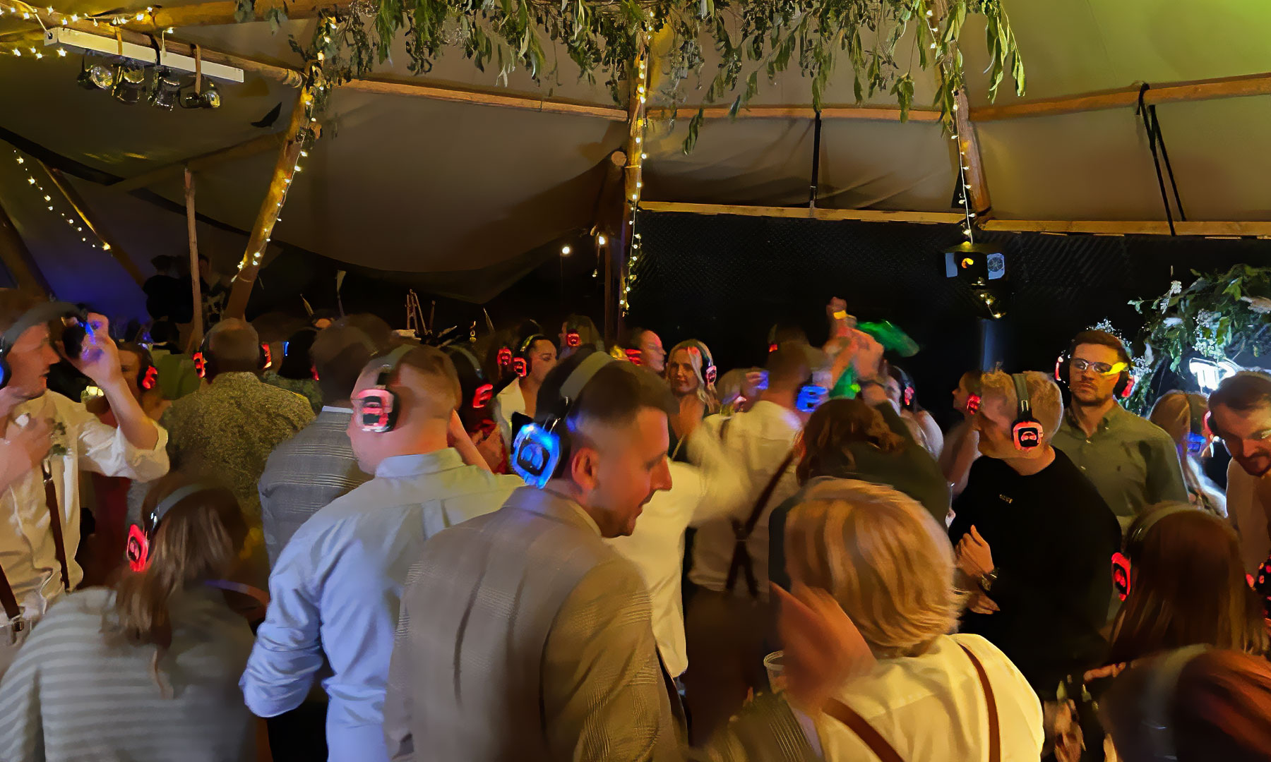 Norfolk event crowd on a dancefloor